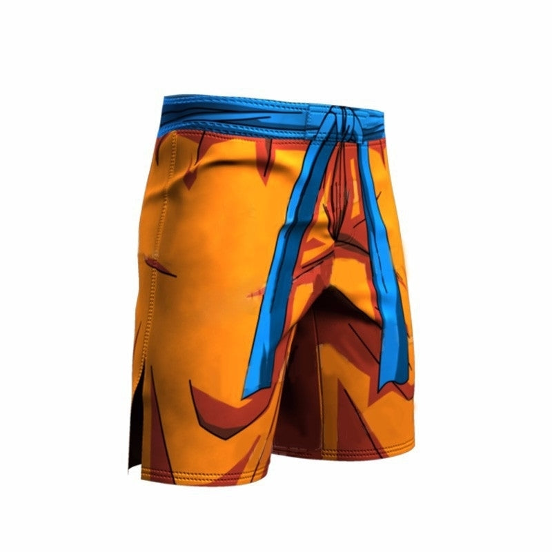 Mens Quick-drying High-elastic Fitness Pants Image 10