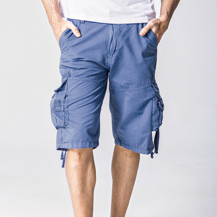 Male Loose Shorts Cotton Image 8