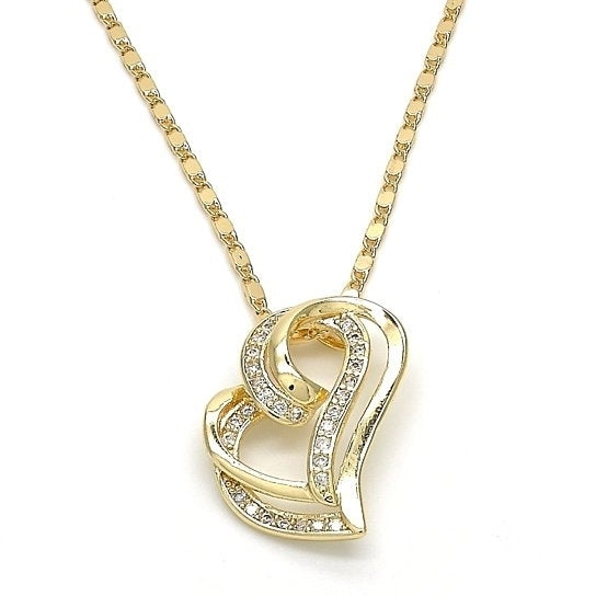 14k Gold Filled  Elegant HEART Necklace with Image 1