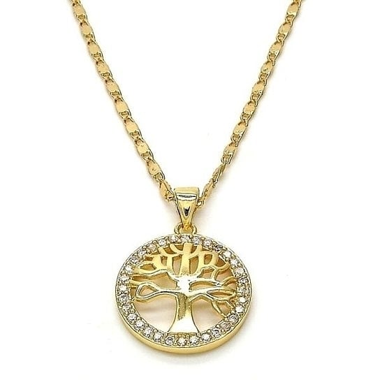 14k Gold Filled  Tree Of Life PENDANT NECKLACE WITH Image 1