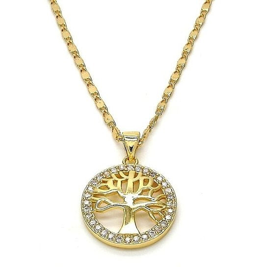 14k Gold Filled  Tree Of Life PENDANT NECKLACE WITH Image 2