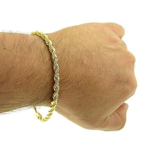 14k Gold Filled  Rope Bracelet 8 Image 1