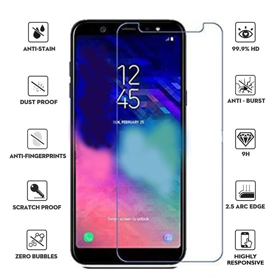 Samsung Galaxy J8 2018 / J810 Tempered Glass Screen Protector Image 1