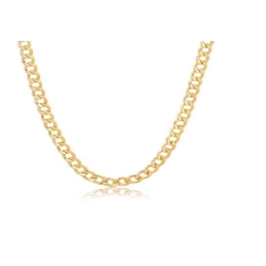 14k Gold Filled  Layer Cuban Link Chain Image 1