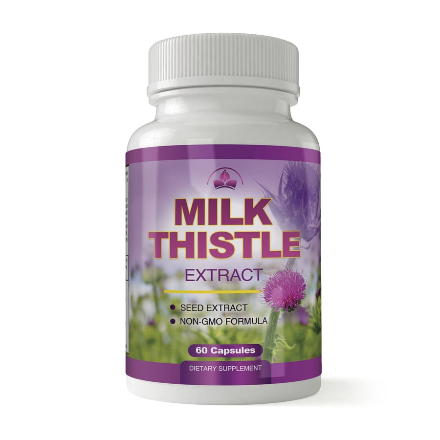 Totally Products Milk Thistle Seed Extract with 80% Silymarin  (60 Capsules) Image 1