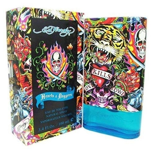 Ed Hardy Hearts and Daggers for Men 3.4 oz EDT Spray Image 1