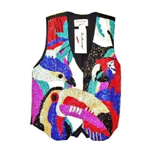 Sequin Vest Birds of a Feather Image 1