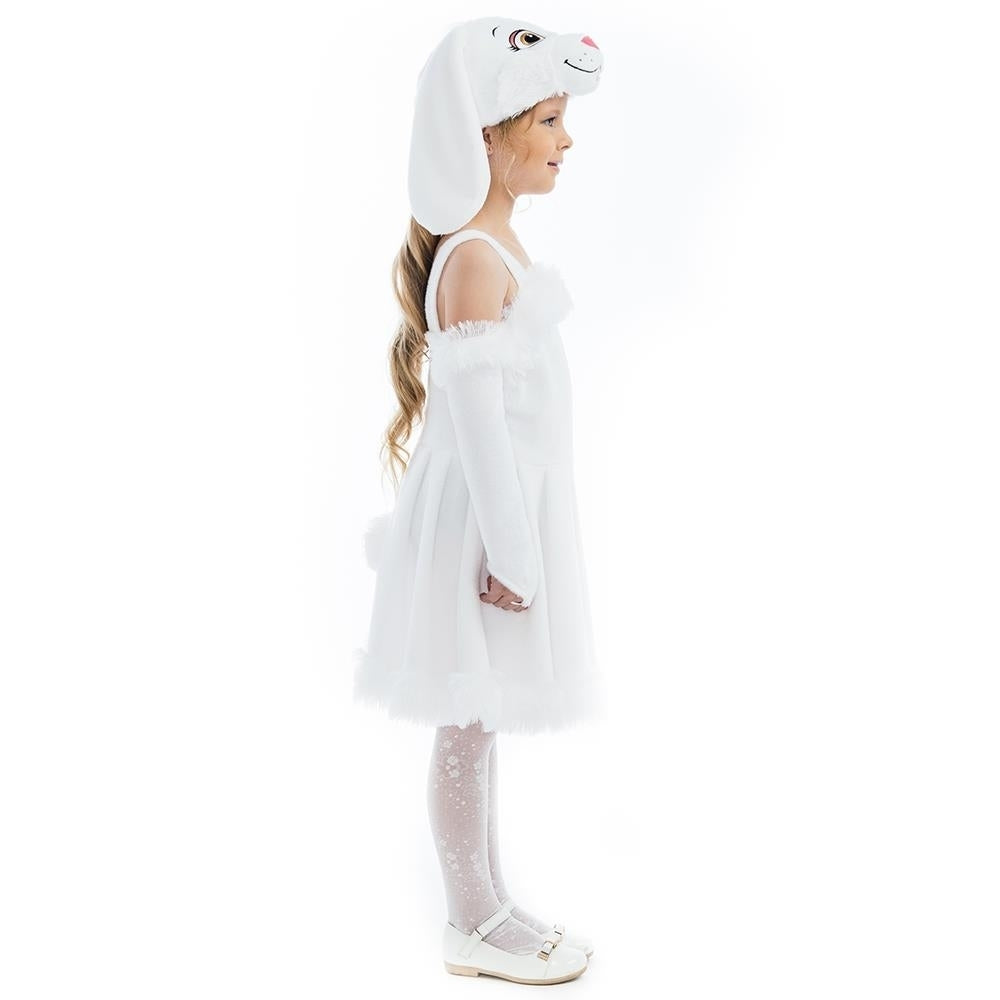 Bunny Hoppy size XS 2/4 Plush White Rabbit Girls Costume Dress-Up Play Kids 5 OReet Image 4