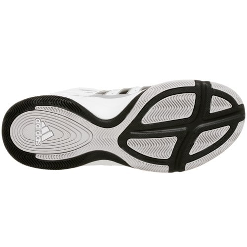 adidas Mens Blindside 4 Basketball Shoe WHITE/BLACK/SILVER Image 4
