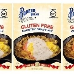 Pioneer Brand Gluten Free Country Gravy Mix 3 Packet Pack Image 1