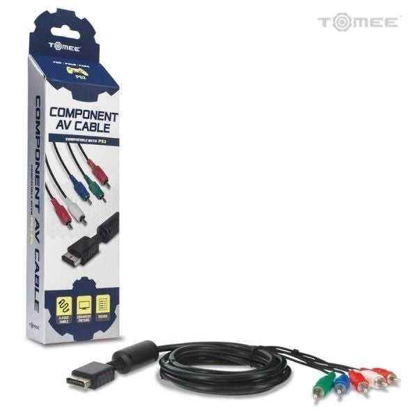 PS2 Component Video Audio Cable - Tomee Image 1