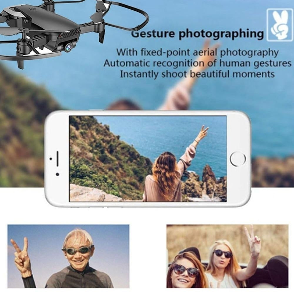 4K Camera Optical Flow Selfie Foldable RC Drone Image 2