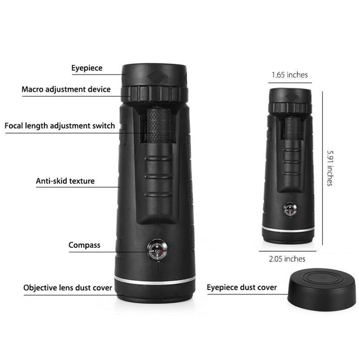 40X60 Zoom Lens for Smartphone Monocular Telescope Image 3