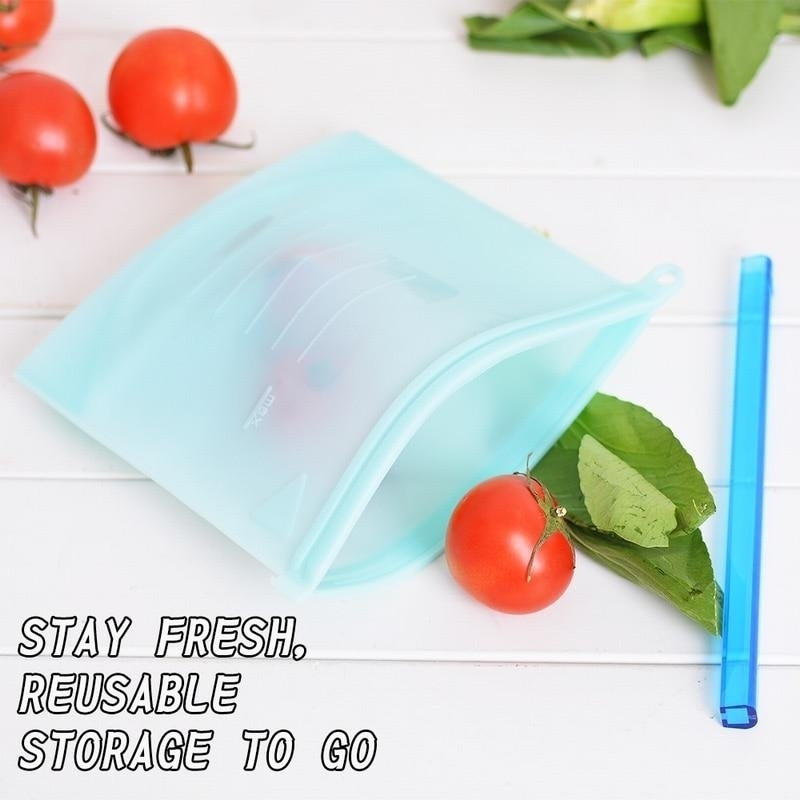 Reusable Silicone Food Bag Image 4