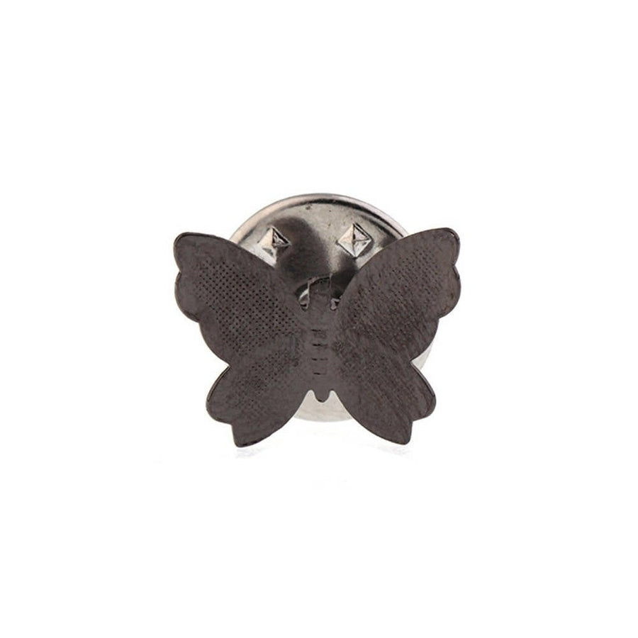 Enamel Pin Lapel Pin Gunmetal Collector Lucky Butterfly Tie Tac Enamel Pin Tie Tack Image 1