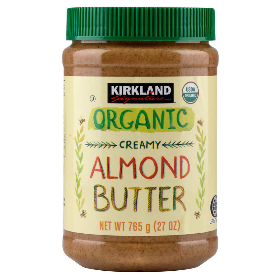 Kirkland Signature Organic Creamy Almond Butter27 Ounce Image 1