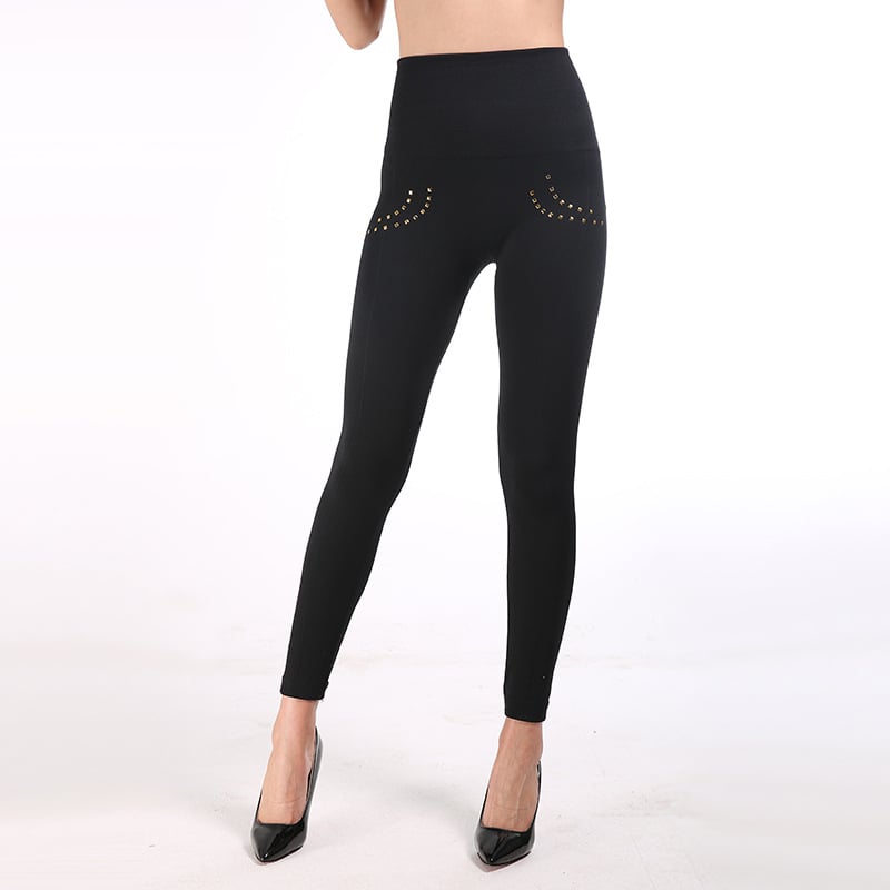 Womens Casual High Waist Hips And Abdomen Pants Image 1