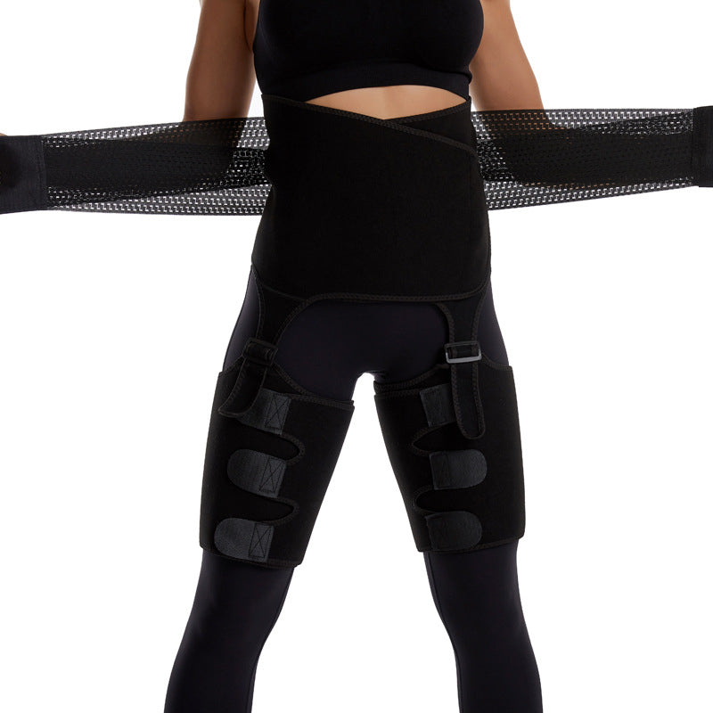 Adjustable Three-In-One Hip Belt Explosion Sweat Plastic Belt Sports Bodybuilding Image 3