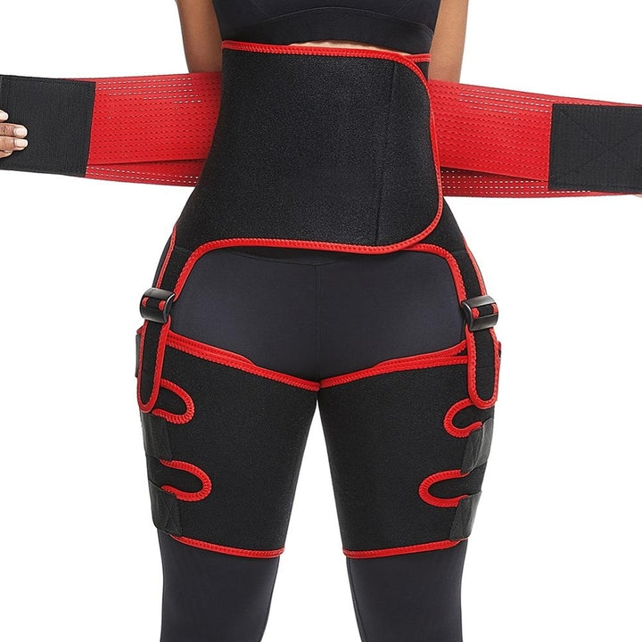 Adjustable Three-In-One Hip Belt Explosion Sweat Plastic Belt Sports Bodybuilding Image 4