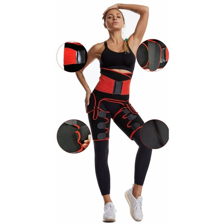 Adjustable Three-In-One Hip Belt Explosion Sweat Plastic Belt Sports Bodybuilding Image 10