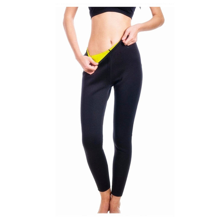 Womens High Waist Sports Slimming Bodybuilding Pants Belly Pants Image 2