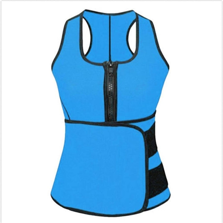 Womens Body Slimming Vest With Abdomen Strap Fitness Slim Waist Slimming Yoga Wear Image 7