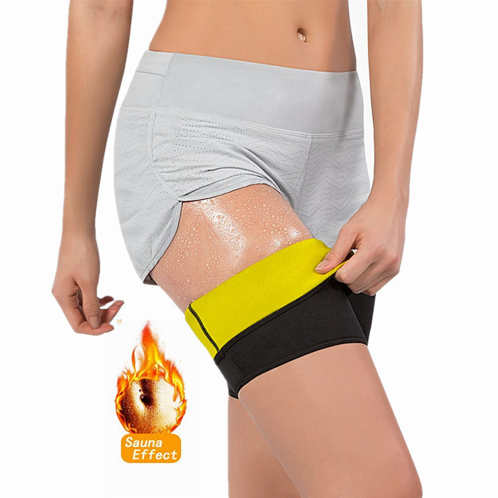 2Pc Womens Arm Sleeve Sweatsuit Yoga Slimming Image 4