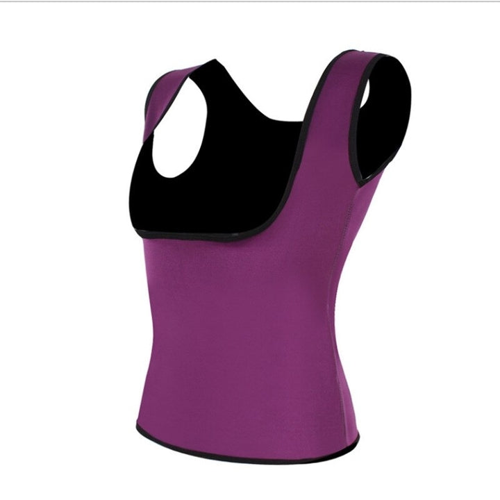 Womens Chest Support Belly Fat Burning Fitness Body Shaping Body Vest Image 3