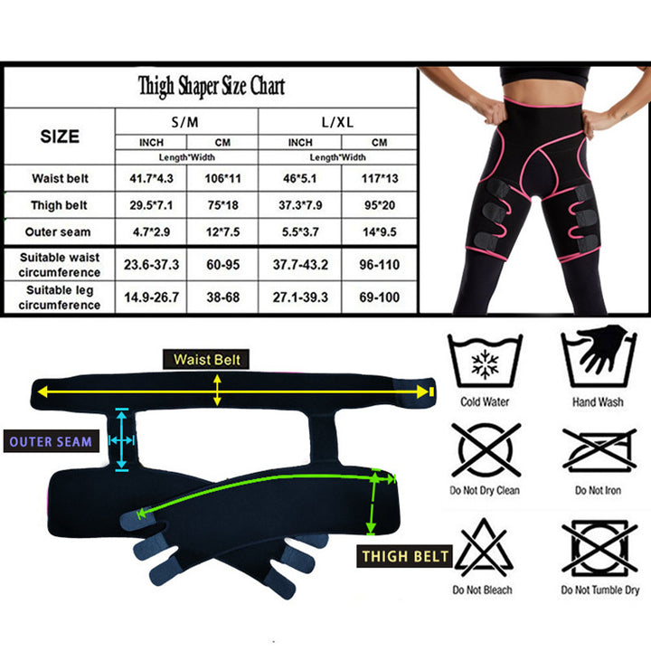 Womens Adjustable Hip Lift And Explosive Sweat Belt Image 9