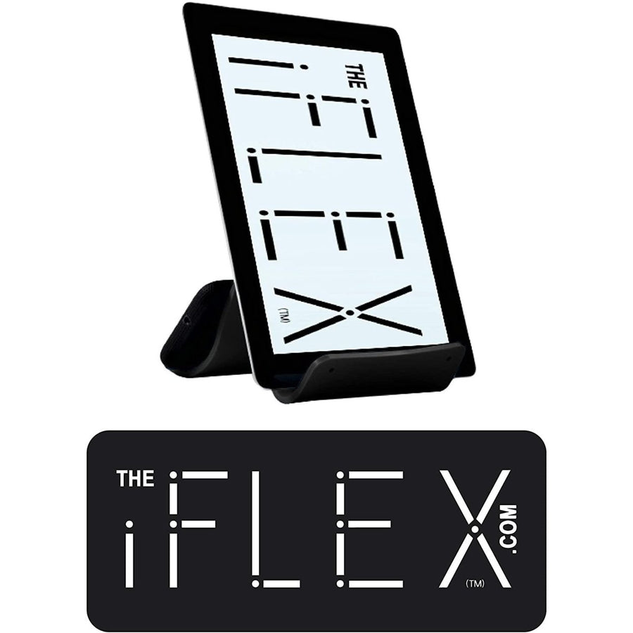 iFLEX Tablet Cell Phone Flexible Stand Black Universal Non-Slip Waterproof Hands-Free 3O-12PY-2VPH Image 1