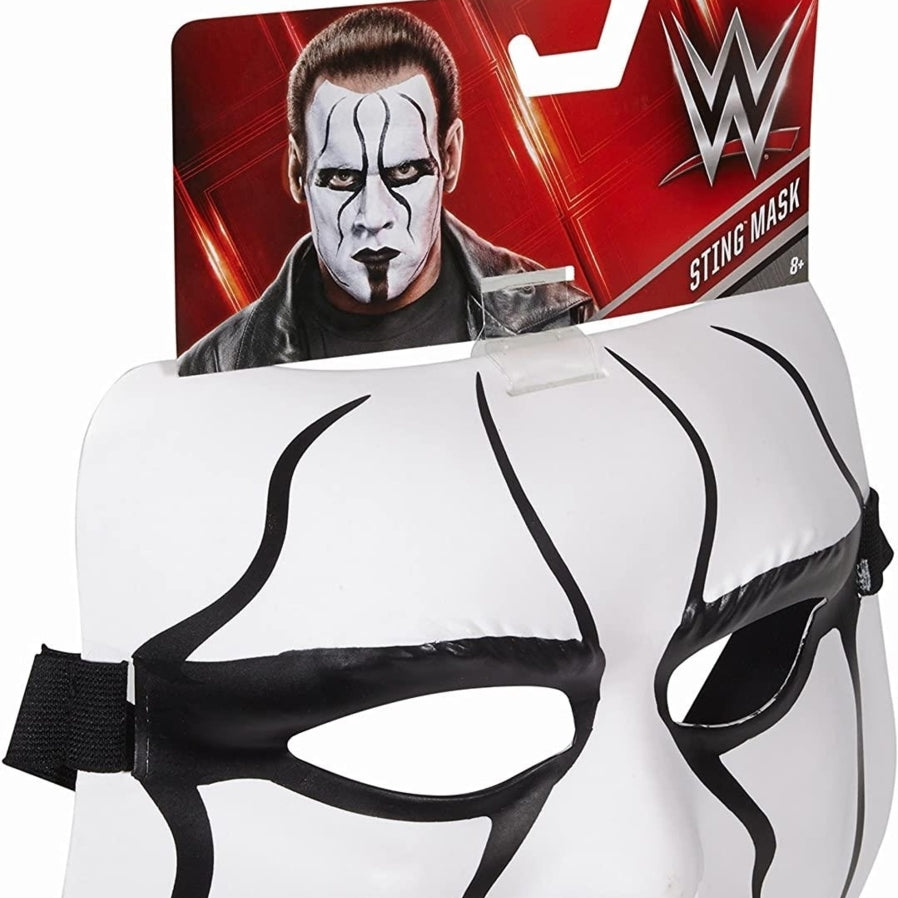 WWE Sting Mask Authentic Wrestling Iconic Superstar Costume Accessory Mattel Image 2