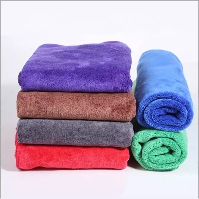 Multi-Pack: Microfiber 12"x12" Absorbent Kitchen Washcloth Towel Set Dish Cloths Image 1