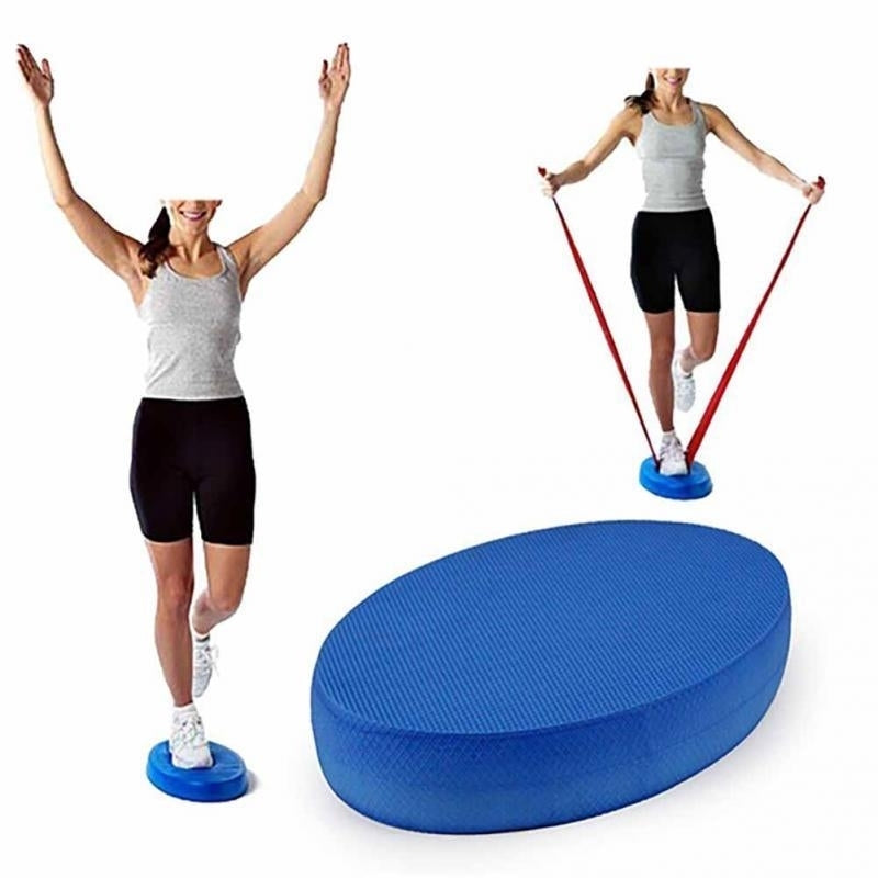 Durable Yoga Cushion Foam Board Balance Pad Gym Fitness Mat Women Workout Exercise Image 1
