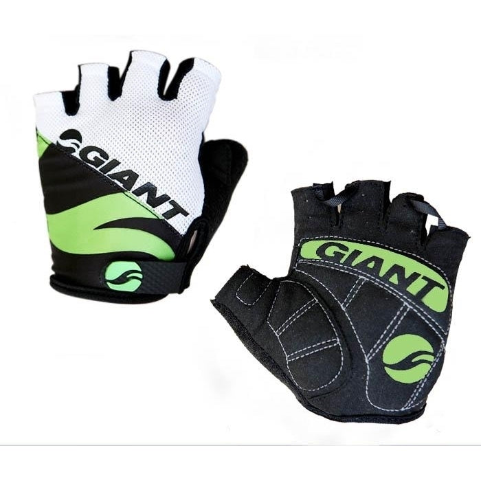 Cycling Anti Slip Sweat Men Women Half Finger MTB Gloves Breathable Shock Sports Image 2