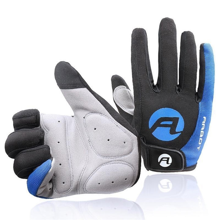 Cycling Anti Slip Full Finger Bike Gloves Pad Men Breathable Shock Sports Bicycle Warm Image 4