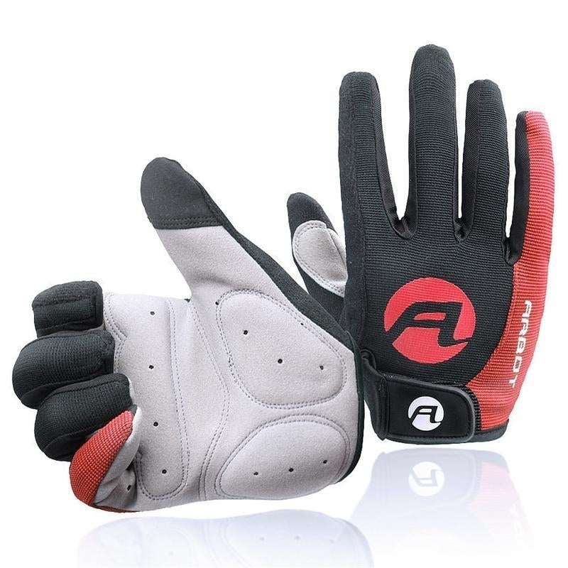 Cycling Anti Slip Full Finger Bike Gloves Pad Men Breathable Shock Sports Bicycle Warm Image 6