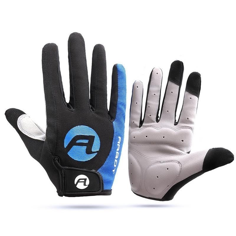 Cycling Anti Slip Full Finger Bike Gloves Pad Men Breathable Shock Sports Bicycle Warm Image 3
