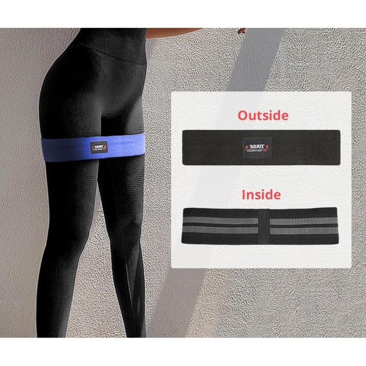 Hip Resistance Bands Booty Leg Exercise Elastic For Gym Yoga Stretching Training Fitness Workout Image 3