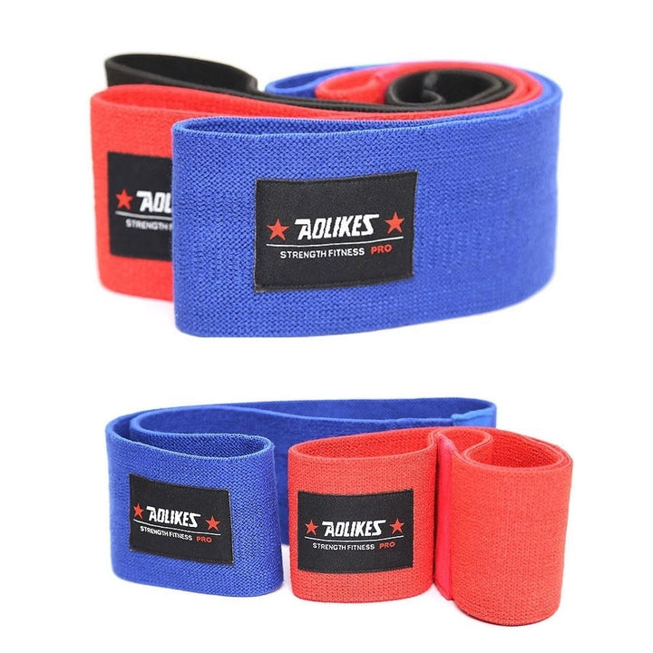 Hip Resistance Bands Booty Leg Exercise Elastic For Gym Yoga Stretching Training Fitness Workout Image 4