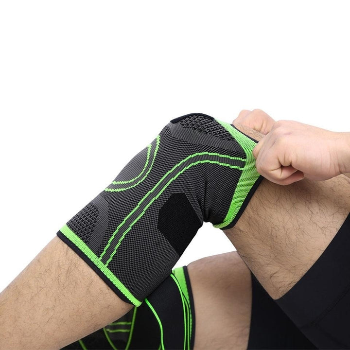 Knee Support Professional Protective Sports Pad Breathable Bandage Brace Basketball Tennis Cycling Image 3