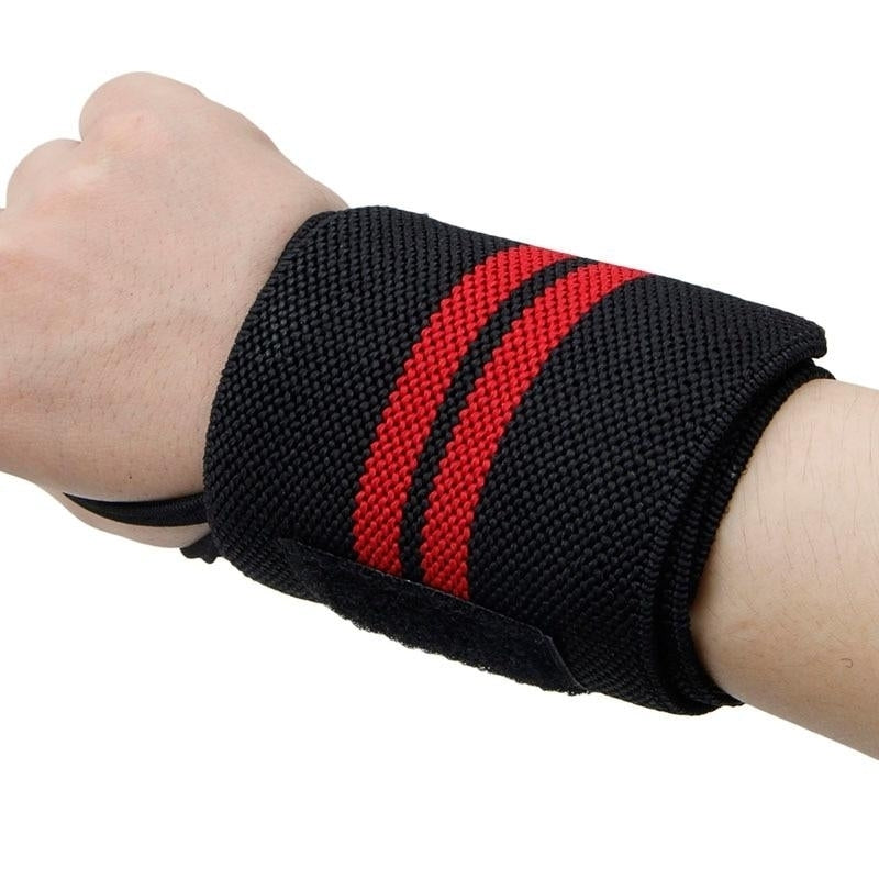 Weight Lifting Strap Fitness Gym Sport Wrist Wrap Bandage Hand Support Band Image 4