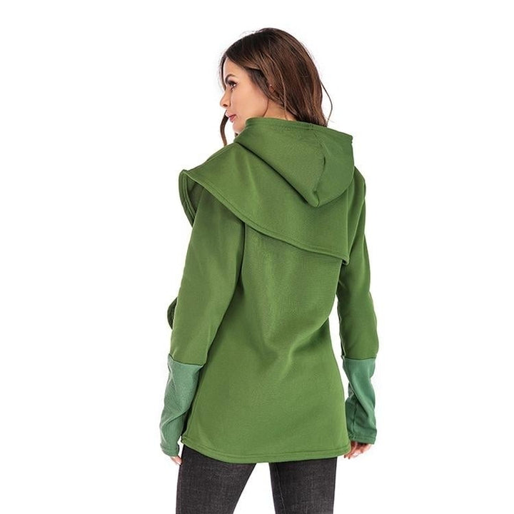 Women Hoodies Sweatshirts Autumn Winter Plus Size Long Sleeve Pocket Pullover Hoodie Female Casual Warm Hooded Image 10
