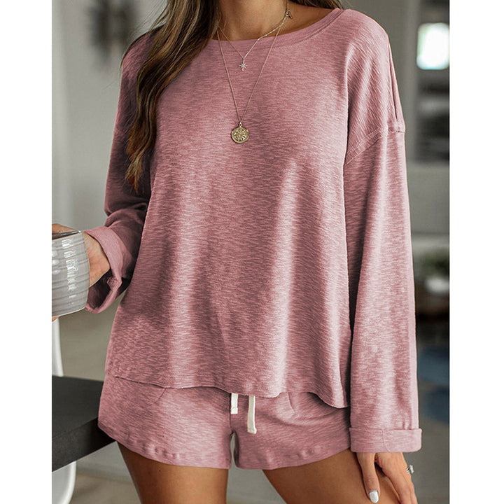 Womens Round Neck Home Clothing Image 7