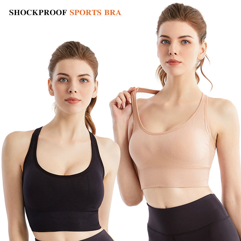 3Pcs Womens Rear Breast Adjustable Sports Bra Underwear Image 3