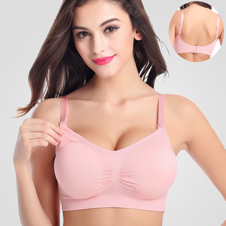 3Pcs Breastfeeding Bra Without Buckle For Pregnant Women Image 4