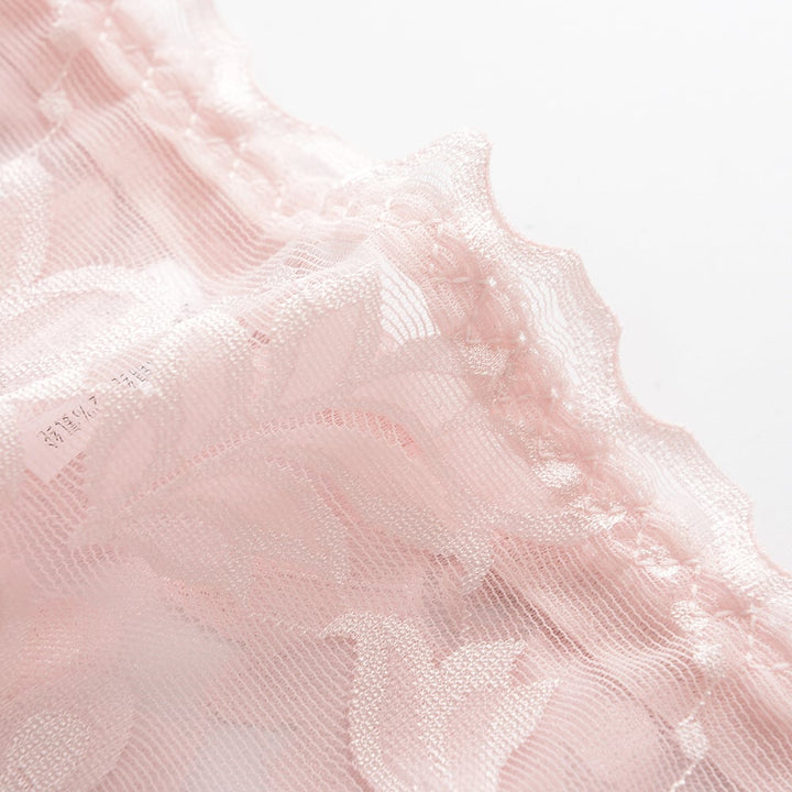 8Pcs Lace Stitching Transparent Underwear Women Image 10