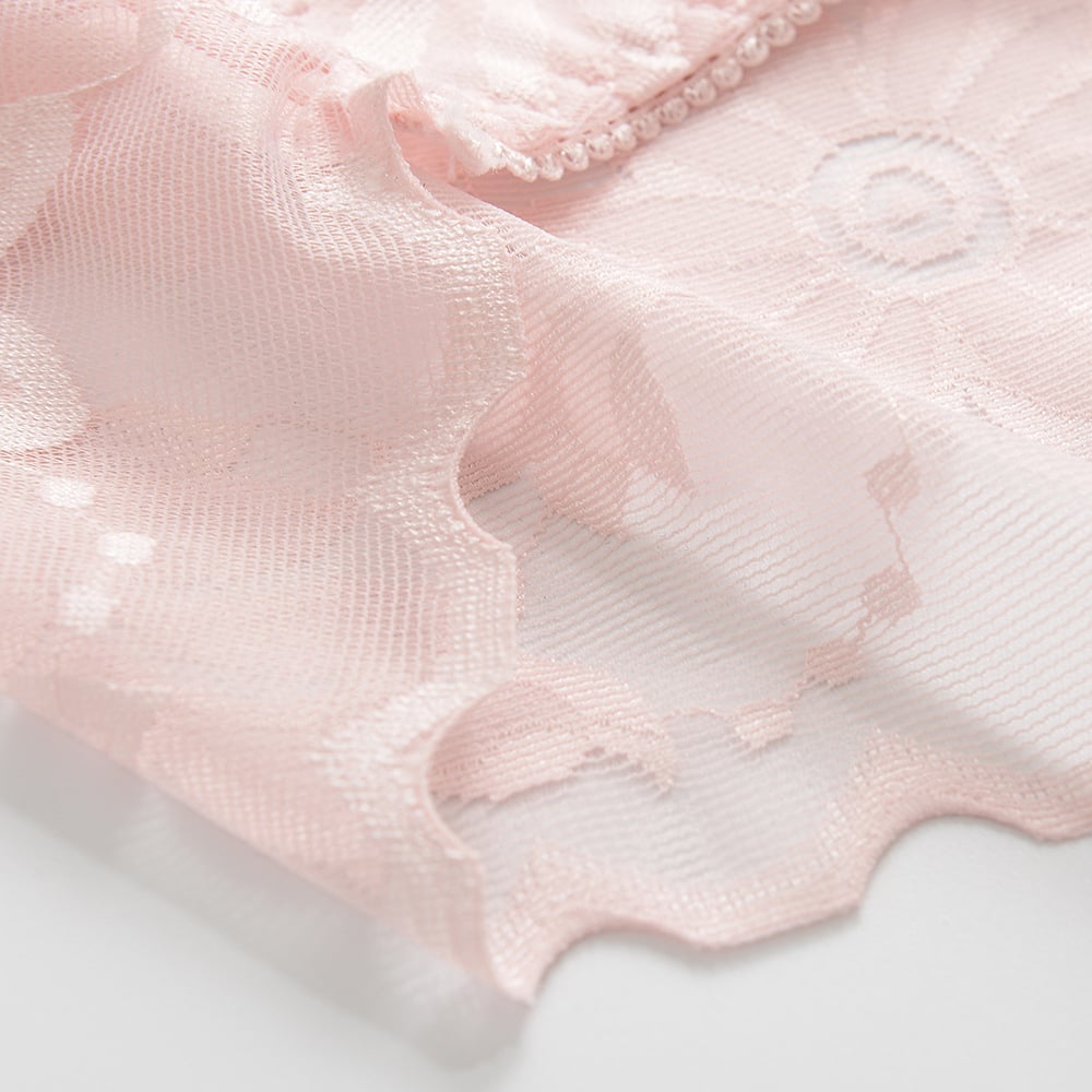 8Pcs Lace Stitching Transparent Underwear Women Image 11