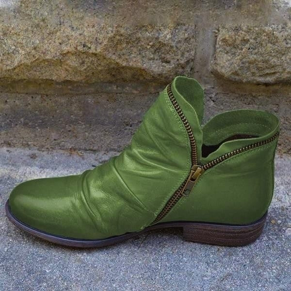 Leather Spring/fall Boots Image 4