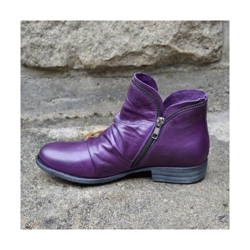 Leather Spring/fall Boots Image 7