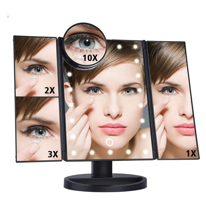 LED Lights Touch Screen Makeup Mirror Image 6